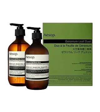 AESOP Geranium Leaf Duet Набор средств для тела Aesop