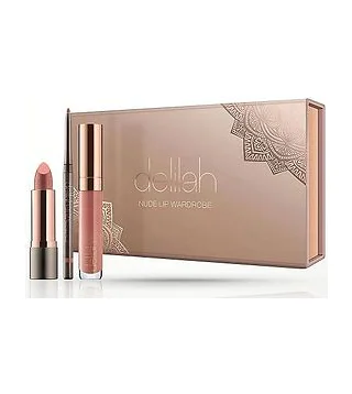 DELILAH Nude Lip Wardrobe Collection Kit - набор для макияжа губ Delilah