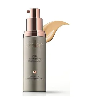 DELILAH Alibi The Perfect Cover Fluid Foundation - Dune - 30 мл - тональный флюид для лицаа Delilah
