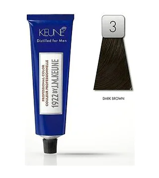 Keune 1922 №3 - темный шатен 60 мл Keune