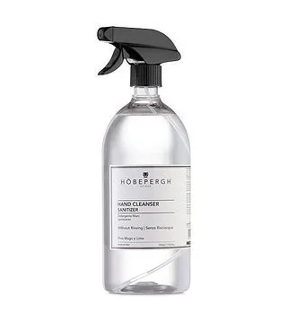 HOBEPERGH Hand Cleanser Sanitizer 1000 мл - очищающий спрей для рук с антибактериальным эффектом HOBEPERGH Hand Cleanser