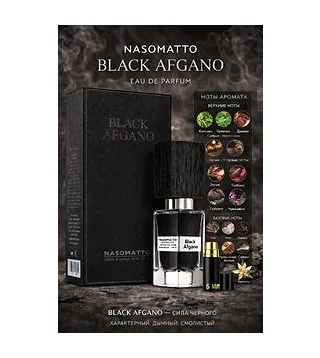 Nasomatto Black Afgano Парфюмерная вода унисекс 5 мл Отливант NASOMATTO