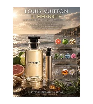 Louis Vuitton L'Immensite Вода парфюмерная для мужчин 5 мл Отливант Louis Vuitton