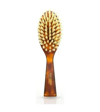 Spazzola Setolata Oval Medium - щетка для волос с натуральной щетиной мягкая средняя Spazzola Setolata Oval