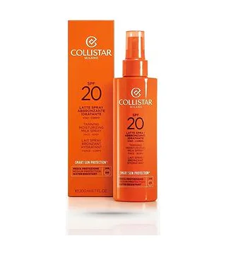 Collistar - Tanning Moisturizing Milk Spray SPF20 200 мл Увлажняющее молочко спрей для загара лица и тела 200 мл Collistar
