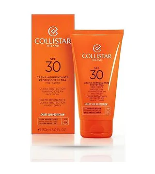 Collistar - Ultra Protection Tanning Cream Spf30 Интенсивный солнцезащитный крем для загара для лица и тела 150 мл Collistar