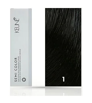 KEUNE SEMI COLOR Краска для волос # 1, 60 мл Keune