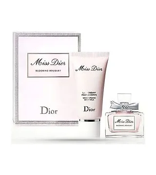 dior miss dior blooming bouquet Парфюмерный набор 5 мл + молочко для тела 20 мл Dior