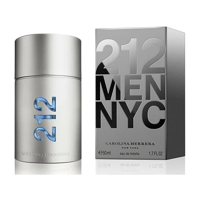 CAROLINA HERRERA 212 MEN Туалетная вода для мужчин 50 мл CAROLINA HERRERA купить