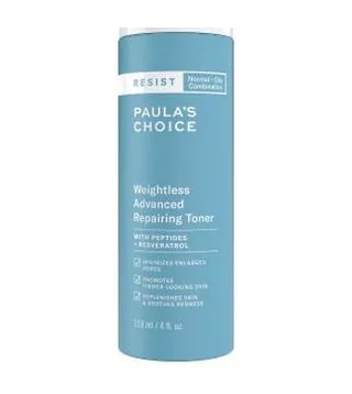 Paulas Choice - Resist Weightless Advanced Repairing Toner Антивозрастной тонер для жирной кожи 118 мл Paula’s Choice