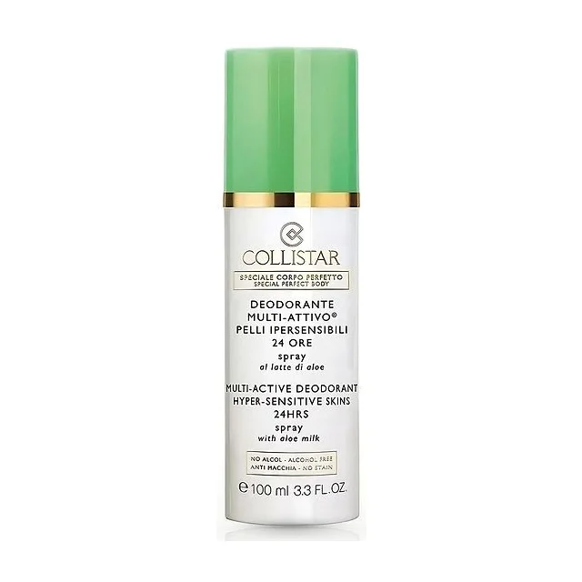 Collistar - Deodorant Multi Active Pelli Ipersensibili Latte di Aloe spray Дезодорант-спрей с молочком алоэ для чувствительной кожи 100 мл Collistar Deodorant Multi купить