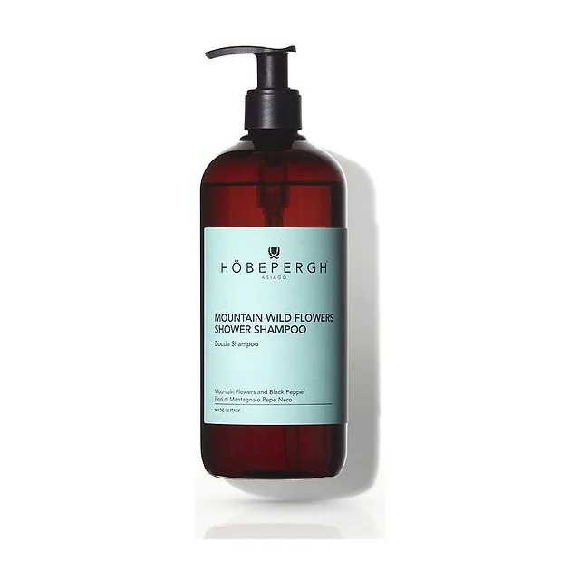 HOBE PERGH Mountain Wild Flowers Shower Shampoo 500 мл - энергизирующий шампунь для тела и волос HOBE PERGH купить