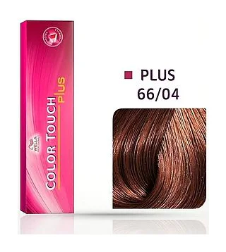 66/04 Wella Крем-краска Color Touch PLUS коньяк 60 мл