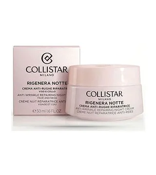 Collistar - Rigenera Anti Wrinkle Repairing Night Cream Регенерирующий ночной крем против морщин 50 мл Collistar