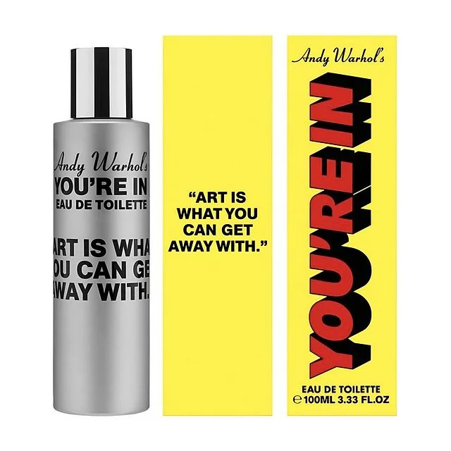 COMME DES GARCONS ANDY WARHOL S YOU RE IN ART IS WHAT YOU CAN GET AWAY WITH туалетная вода унисекс 100 мл COMME DES GARCONS купить