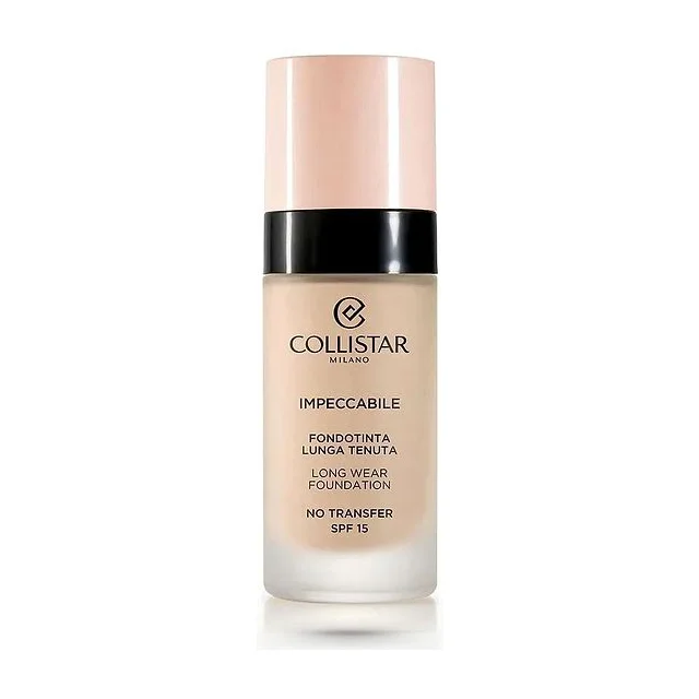 Collistar - Impeccabile Long Wear Foundation 1R Стойкий тональный крем водорезистентный 30 мл Collistar Impeccabile Long купить