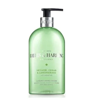 Baylis & Harding - Vetiver, Cedar & Lemongrass Anti-Bacterial Hand Wash Жидкое мыло для рук 500 мл Baylis & Harding