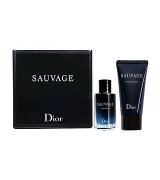 Dior sauvage set набор парфюмерная вода для мужчин 10 мл mini + shower gel 20 мл Dior