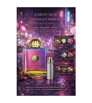 Amouage Imitation Парфюмерная вода для женщин 15 мл Отливант Amouage