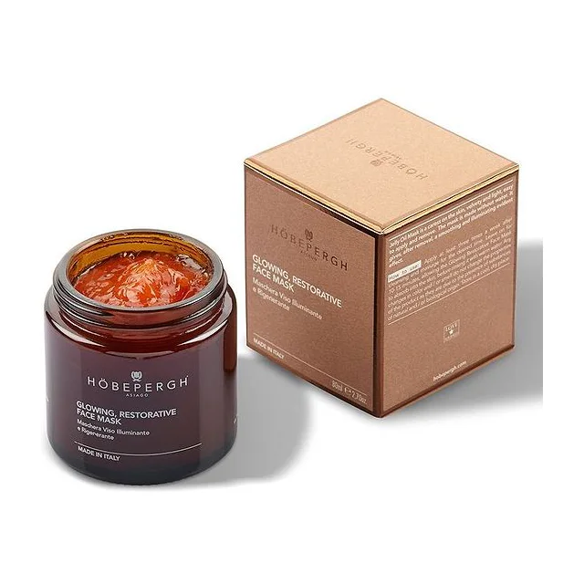 HOBE PERGH Glowing Restorative Face Mask 80 мл - восстанавливающая маска для сияния кожи лица HOBE PERGH Glowing купить