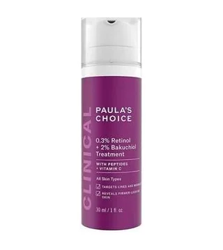 Paulas Choice - Clinical 0.3% Retinol +2% Bakuchiol Treatment Антивозрастная сыворотка для лица 30 мл Paula's Choice