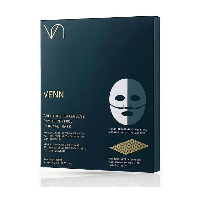Collagen Intensive Phyto-Retinol Renewal Mask 23 g x 2 - обновляющая гидрогелевая маска для лица с коллагеном и фито- ретинолом Collagen Intensive Phyto-Retinol купить