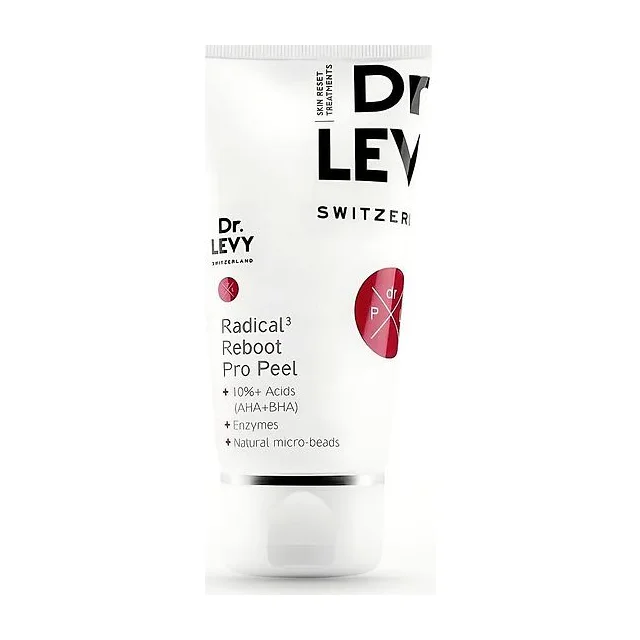 DR. LEVY SWITZERLAND Radical3 Reboot Pro Peel 50 мл - антивозрастной пилинг для лица тройного действия Dr. Levy купить