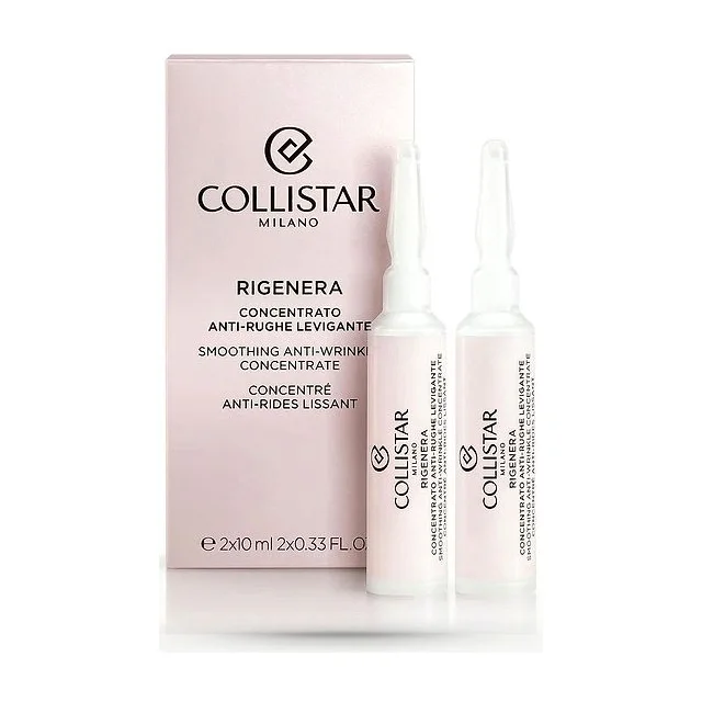 Collistar - Smoothing Anti Wrinkle Concentrate Концентрат для лица и шеи против морщин 2х10 мл купить