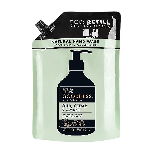 Baylis & Harding - Goodness Oud, Cedar & Amber Hand Wash Жидкое мыло для рук Refill 1000 мл Baylis Harding Goodness купить