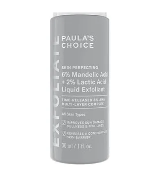 Paulas Choice - Skin Perfecting 6% Mandelic Acid + 2% Lactic Acid Liquid Exfoliant Кислотный отшелушивающий эксфолиант для лица 30 мл Paula’s Choice
