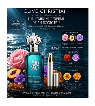 Clive Christian 20 Iconic Feminine Духи 15 мл Отливант CLIVE CHRISTIAN