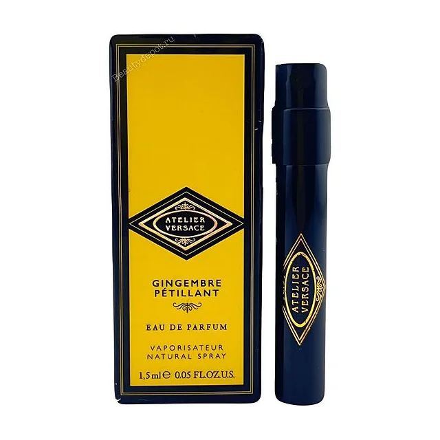 Versace Atelier GINGEMBRE PETILLANT Парфюмерная вода унисекс 1.5 мл купить