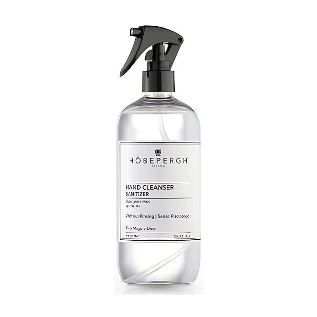 HOBEPERGH Hand Cleanser Sanitizer 500 мл - очищающий спрей для рук с антибактериальным эффектом HOBE PERGH купить