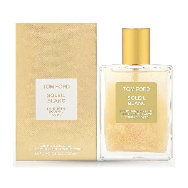 Tom Ford Soleil Blanc Мерцающее масло для тела 100 мл купить